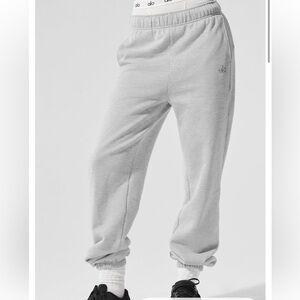 ALO Yoga Light Gray Joggers